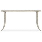 Hooker Furniture 628-85669-00 Sabre 14  Wide Marble Top Metal Console