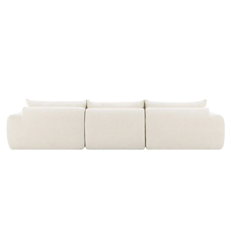 116   Fully Compressed Sofa with High Density Foam,Particle Chenille