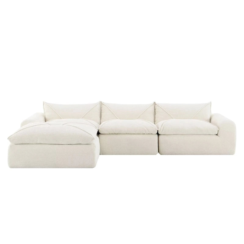 116   Fully Compressed Sofa with High Density Foam,Particle Chenille