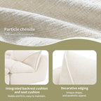 116   Fully Compressed Sofa with High Density Foam,Particle Chenille