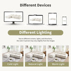 116   Fully Compressed Sofa with High Density Foam,Particle Chenille