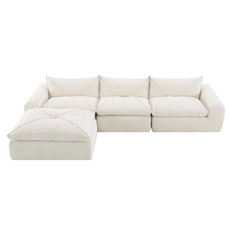 116   Fully Compressed Sofa with High Density Foam,Particle Chenille