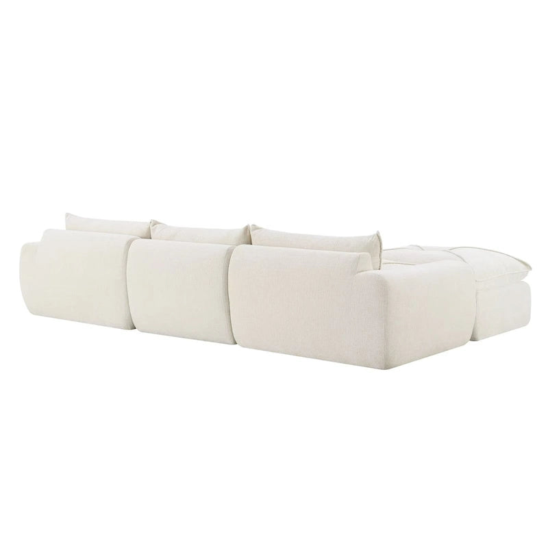 116   Fully Compressed Sofa with High Density Foam,Particle Chenille