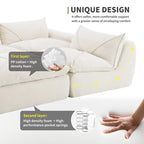 116   Fully Compressed Sofa with High Density Foam,Particle Chenille
