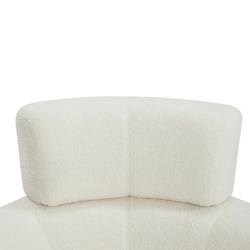 360Swivel Chair Upholstered Accent Barrel Chair