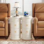 Wood End Table, Narrow Side Table Solid Side Table