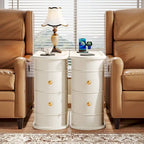 Wood End Table, Narrow Side Table Solid Side Table