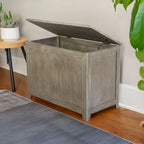 Carbon Loft Molyneux Solid Bamboo Storage Bench