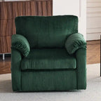 33  Corduroy Swivel Single Sofa Chair