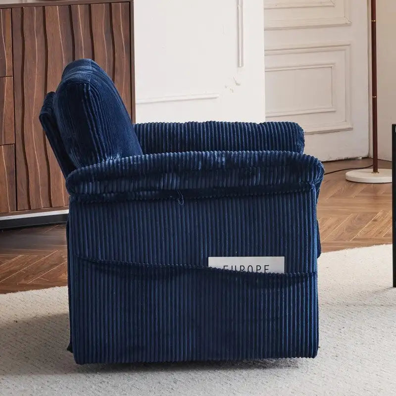 33  Corduroy Swivel Single Sofa Chair