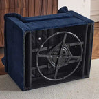 33  Corduroy Swivel Single Sofa Chair