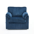 33  Corduroy Swivel Single Sofa Chair