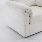 33  Corduroy Swivel Single Sofa Chair