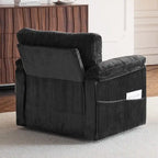 33  Corduroy Swivel Single Sofa Chair