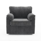 33  Corduroy Swivel Single Sofa Chair