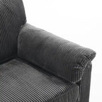 33  Corduroy Swivel Single Sofa Chair