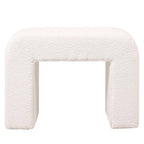 Vint 26  Modern Bench Upholstered in Velvet or Boucle With Padded Foam Seat for Living Room Bedroom Home Office