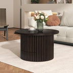 30.5  MDF Coffee Table with Drawer & Slat Base