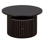 30.5  MDF Coffee Table with Drawer & Slat Base