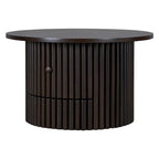 30.5  MDF Coffee Table with Drawer & Slat Base