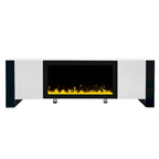 Modern 68.1  Fireplace TV Stand with 2 Large Cabinets for TVs up to 78