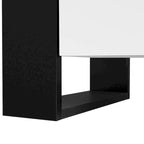 Modern 68.1  Fireplace TV Stand with 2 Large Cabinets for TVs up to 78