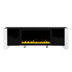 Modern 68.1  Fireplace TV Stand with 2 Large Cabinets for TVs up to 78