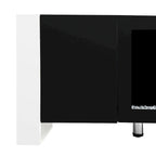 Modern 68.1  Fireplace TV Stand with 2 Large Cabinets for TVs up to 78