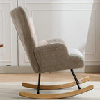 Multicolor Teddy 33.4  Rocking Chair with Glider