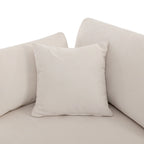 100.4  Spacious U-Shape 6 Seater Sectional Sofa with Removable Ottomans and Pillow, Flexible Configuration