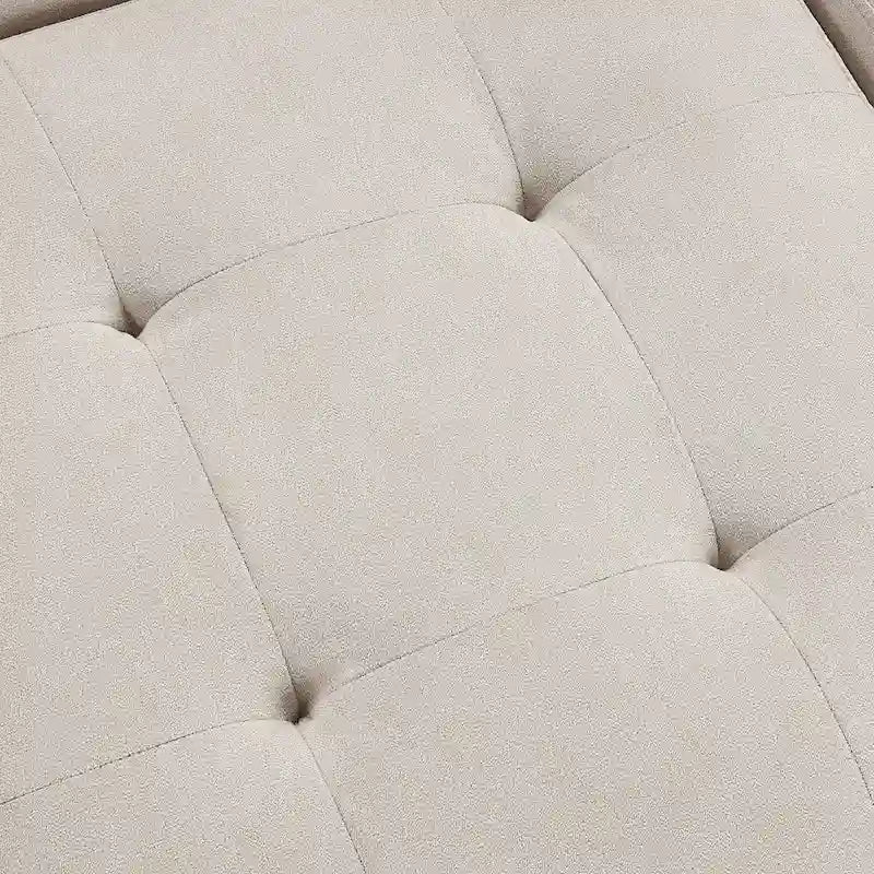 Beige 117  U-Shaped Oversized 6-Seater Sofa