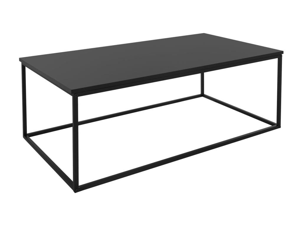 Black Metal Coffee Table, 110 x 59 cm