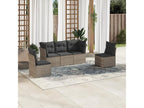 Gray Woven Resin Wicker Outdoor Furniture Set - dlz1766585814954