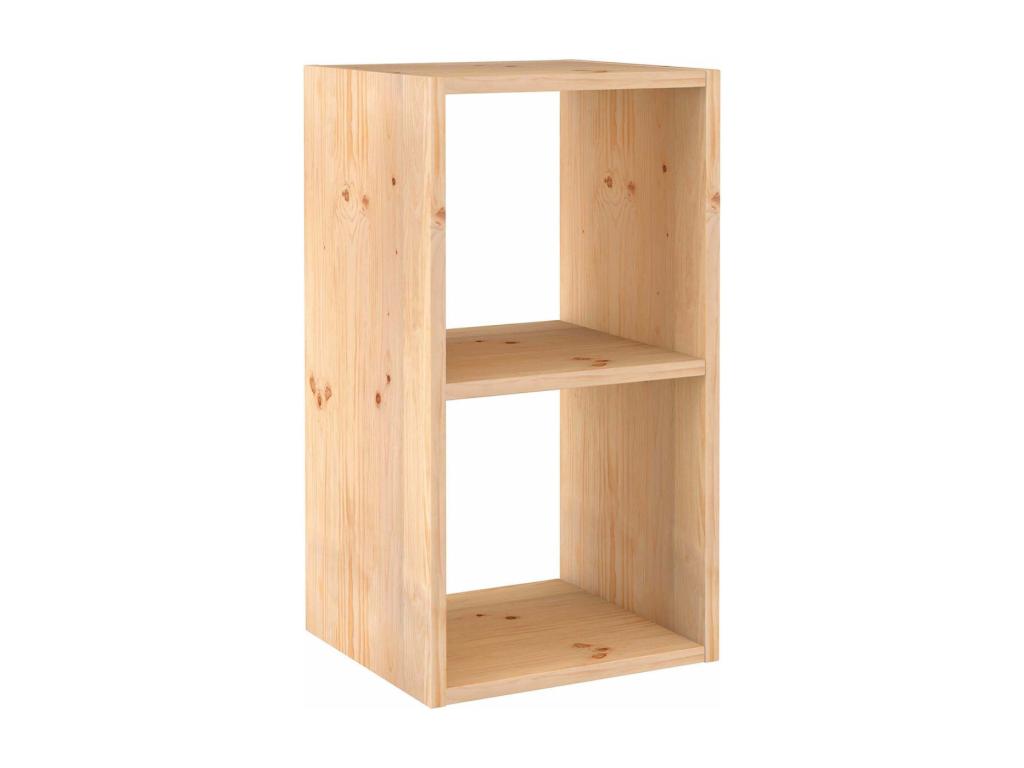 Beige Pine Wood Shelf