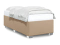 Brown Faux Leather Bed Frame, 80 x 200 cm