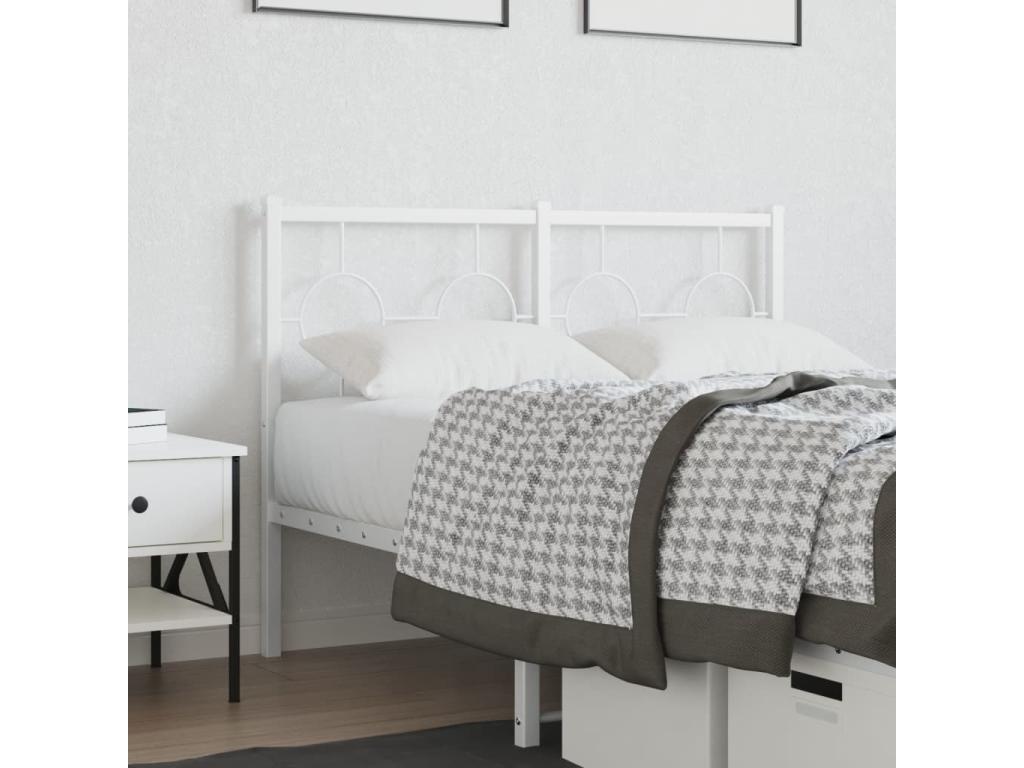 White Metal Bed - dlz1766585124030