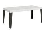 White Metal Table