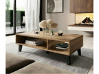 White Oak Wood Coffee Table, 110 x 60 cm