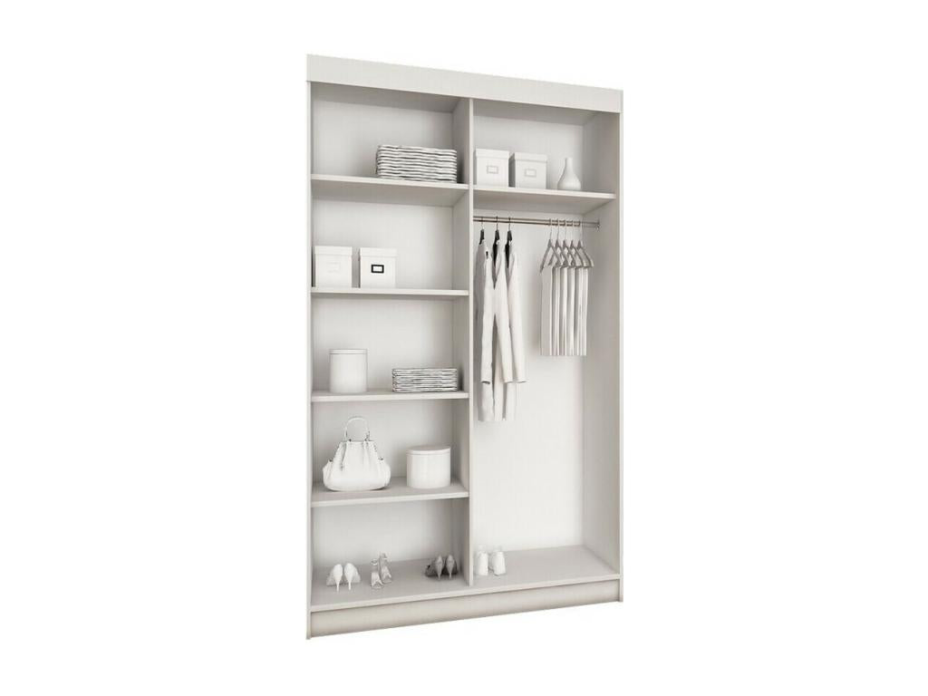 White Wardrobe, 200 x 100 x 62 cm