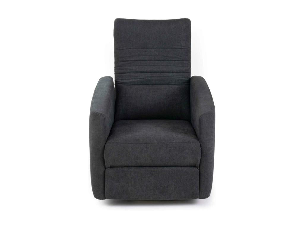 Anthracite Fabric Accent Chair