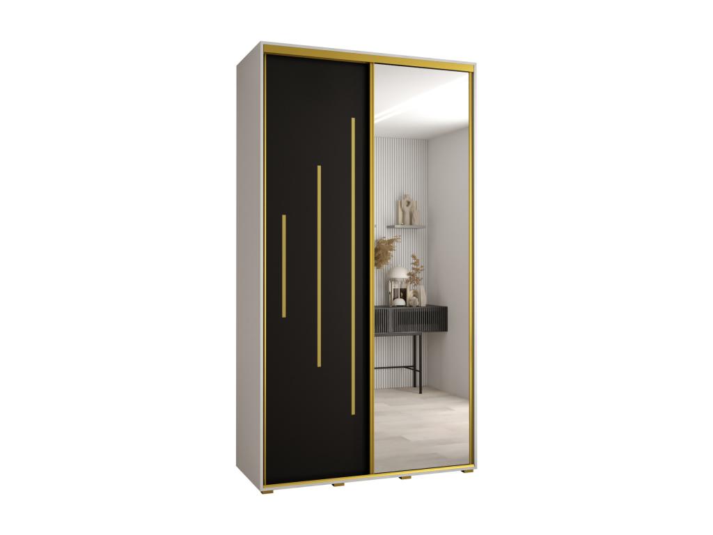 Black Wardrobe, 140 x 45 x 235.2 cm