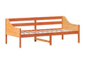 Natural Pine Wood Bed, 90 x 200 cm