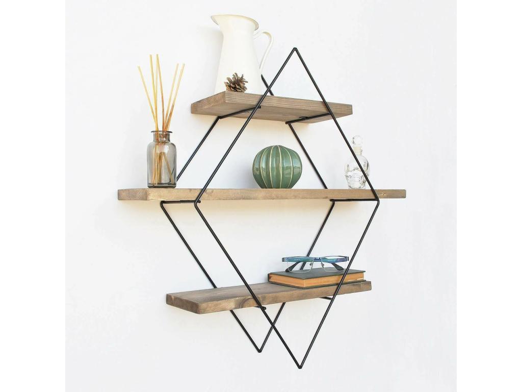 Black Shelf, 60 x 14 cm