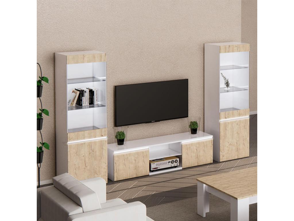 Natural TV Stand - dlz1766585831935