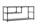 Gray Engineered Wood TV Stand, 103 x 38 x 46.5 cm