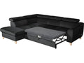 Black Velvet Sofa Bed