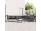 Gray Woven Resin Wicker Outdoor Furniture Set - dlz1766585568394