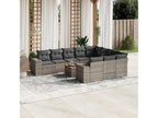 Gray Woven Resin Wicker Outdoor Furniture Set - dlz1766585593328
