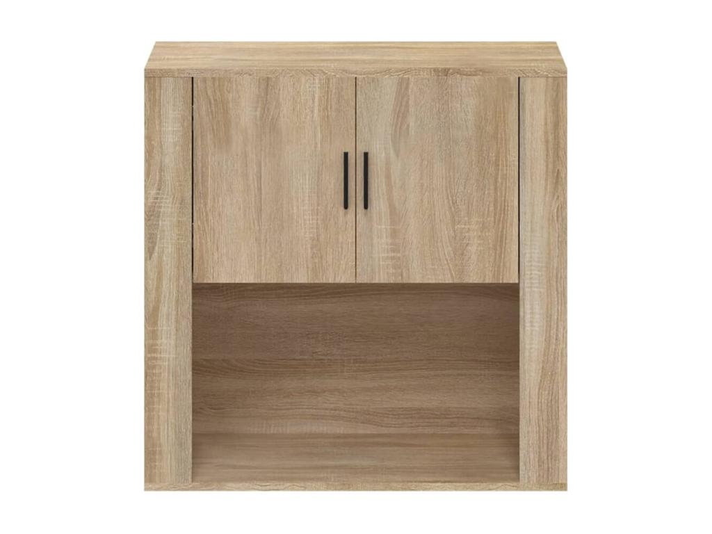 Beige Engineered Wood Wardrobe, 80 x 33 x 80 cm
