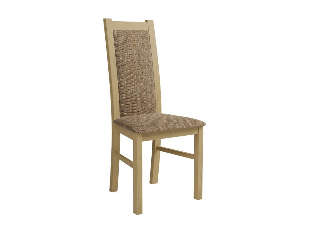 Brown Oak Wood Chair, 95 x 44 x 40 cm